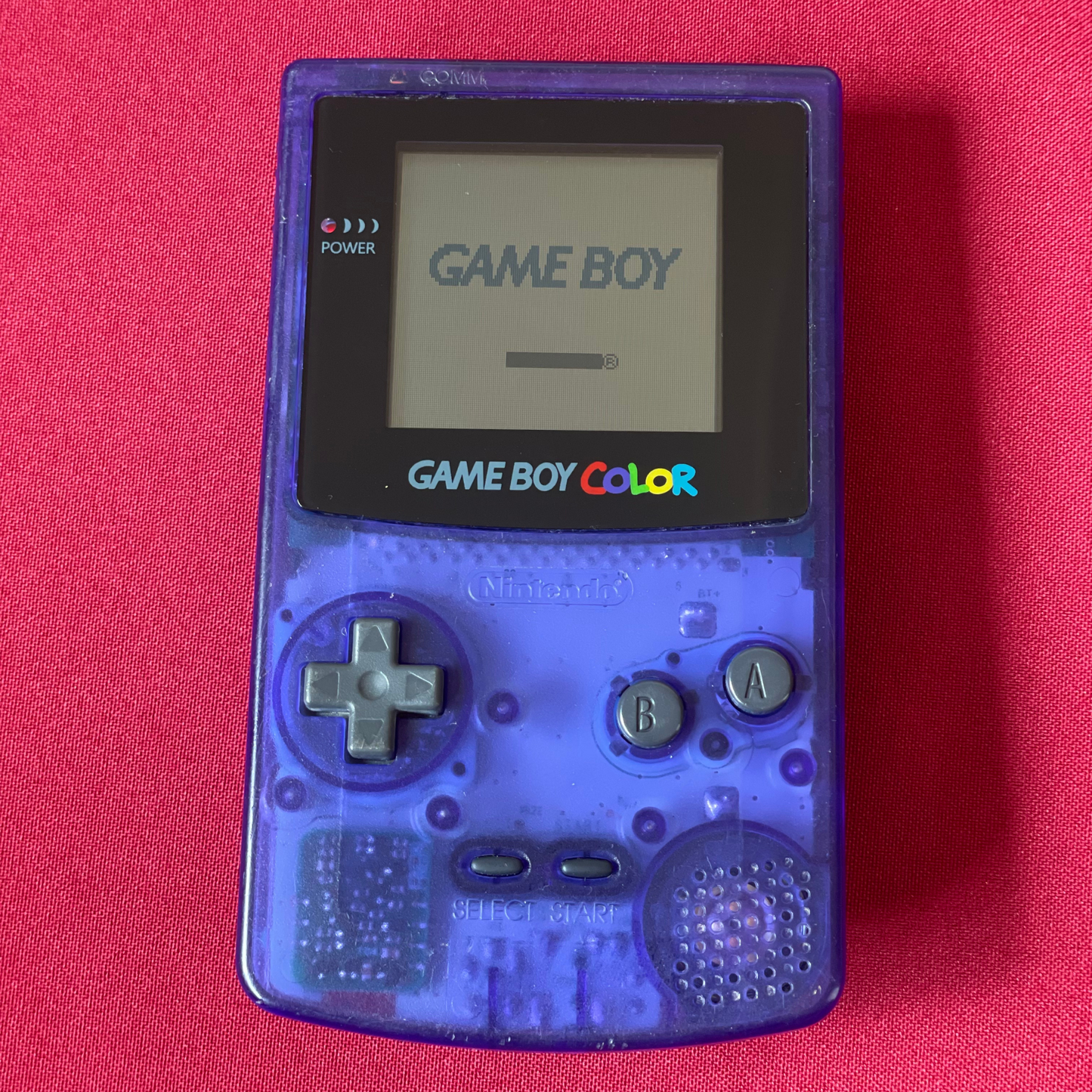 Nintendo Gameboy Color Midnight Blue
