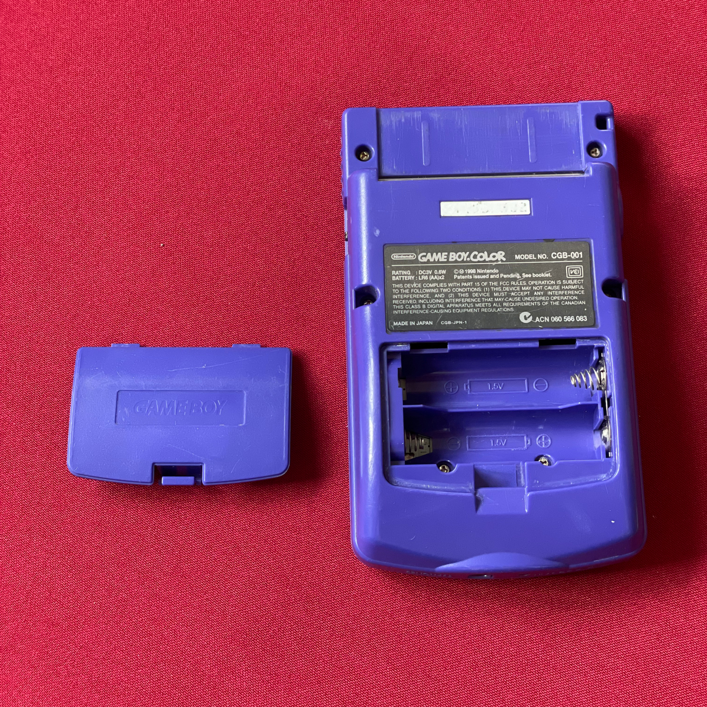 Nintendo Gameboy Color Grape