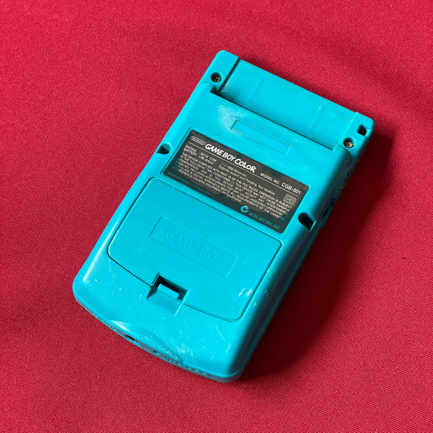 Nintendo Gameboy Color Teal