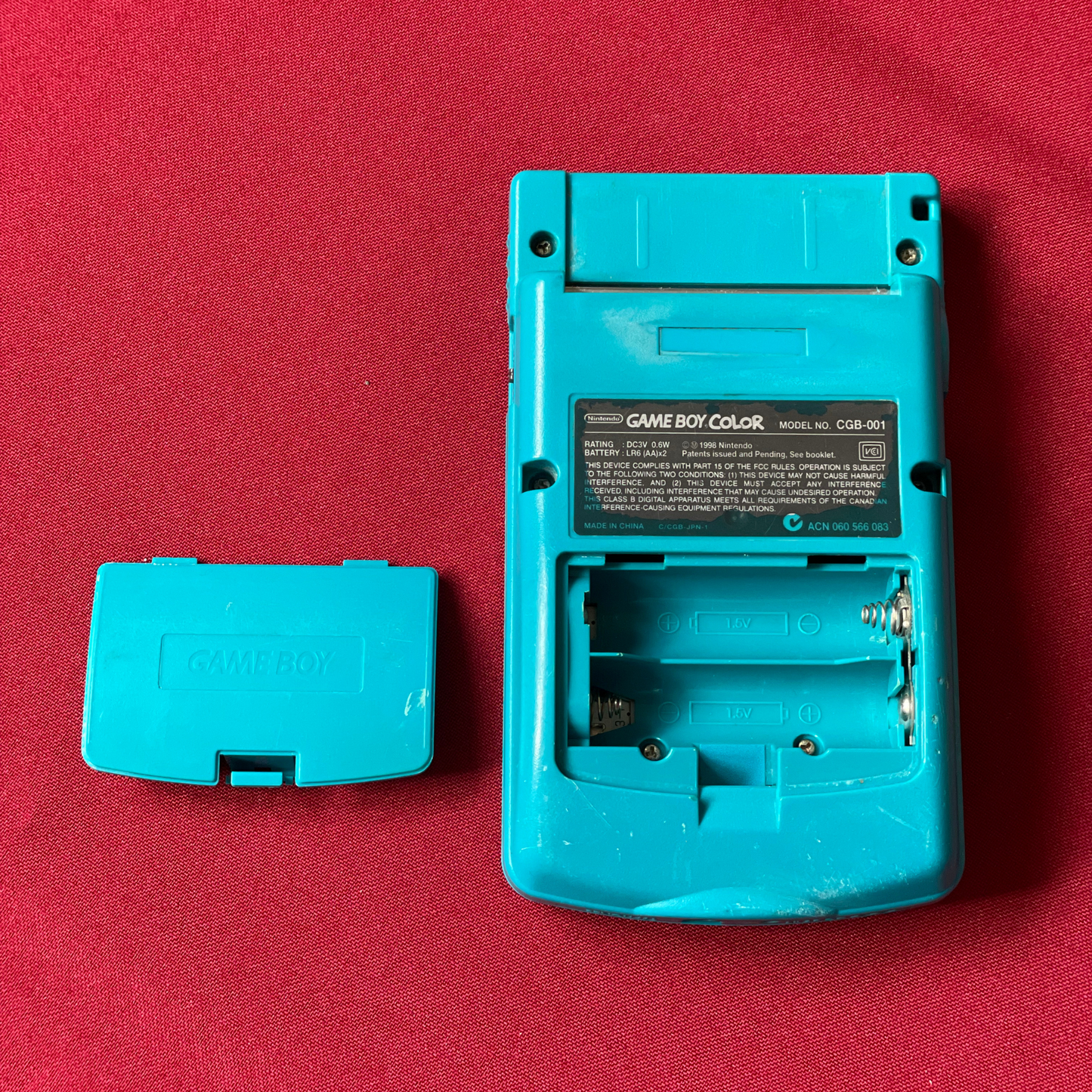 Nintendo Gameboy Color Teal