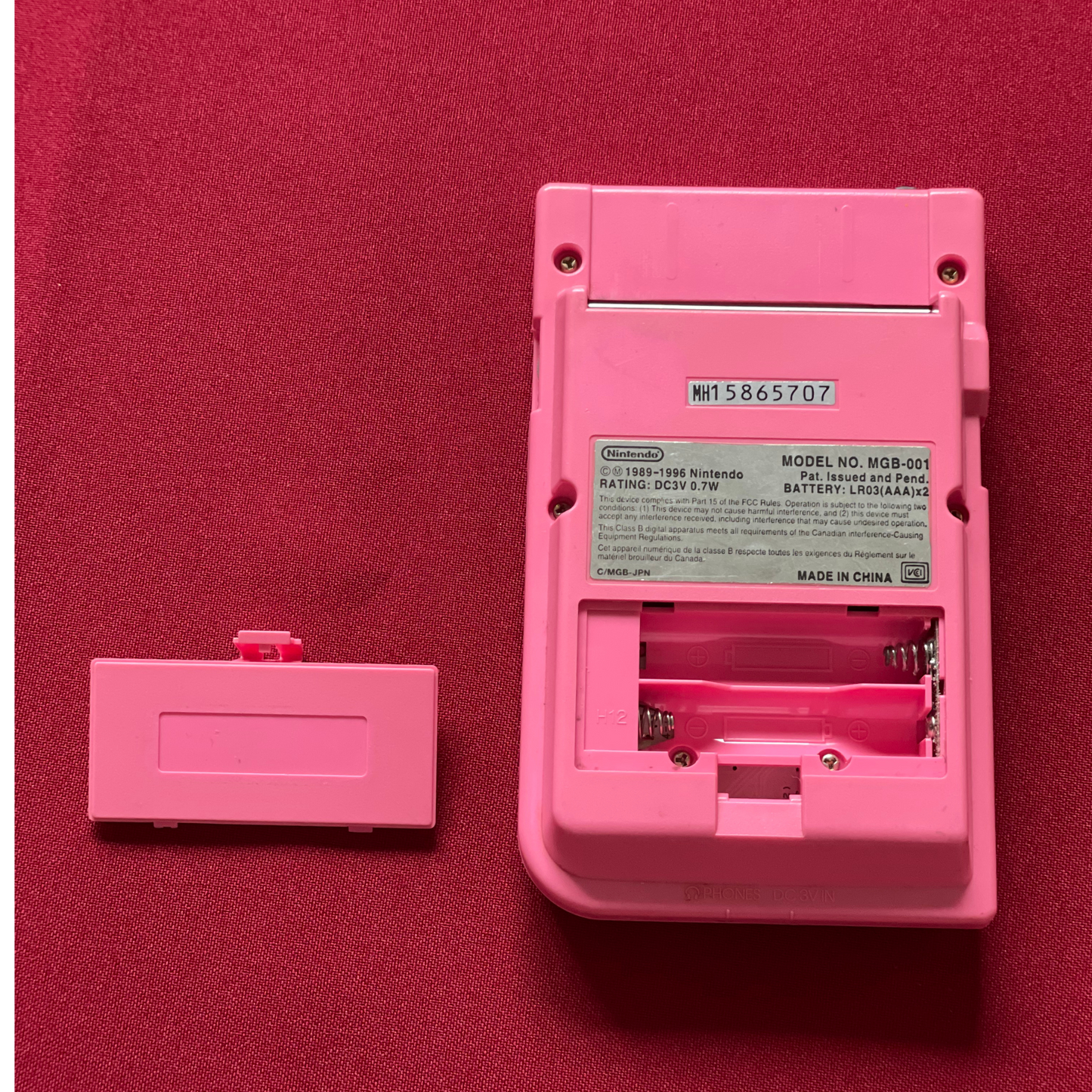 Nintendo Gameboy Pocket Pink