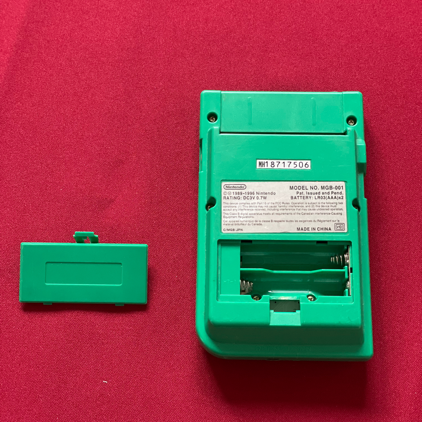 Nintendo Gameboy Pocket Green