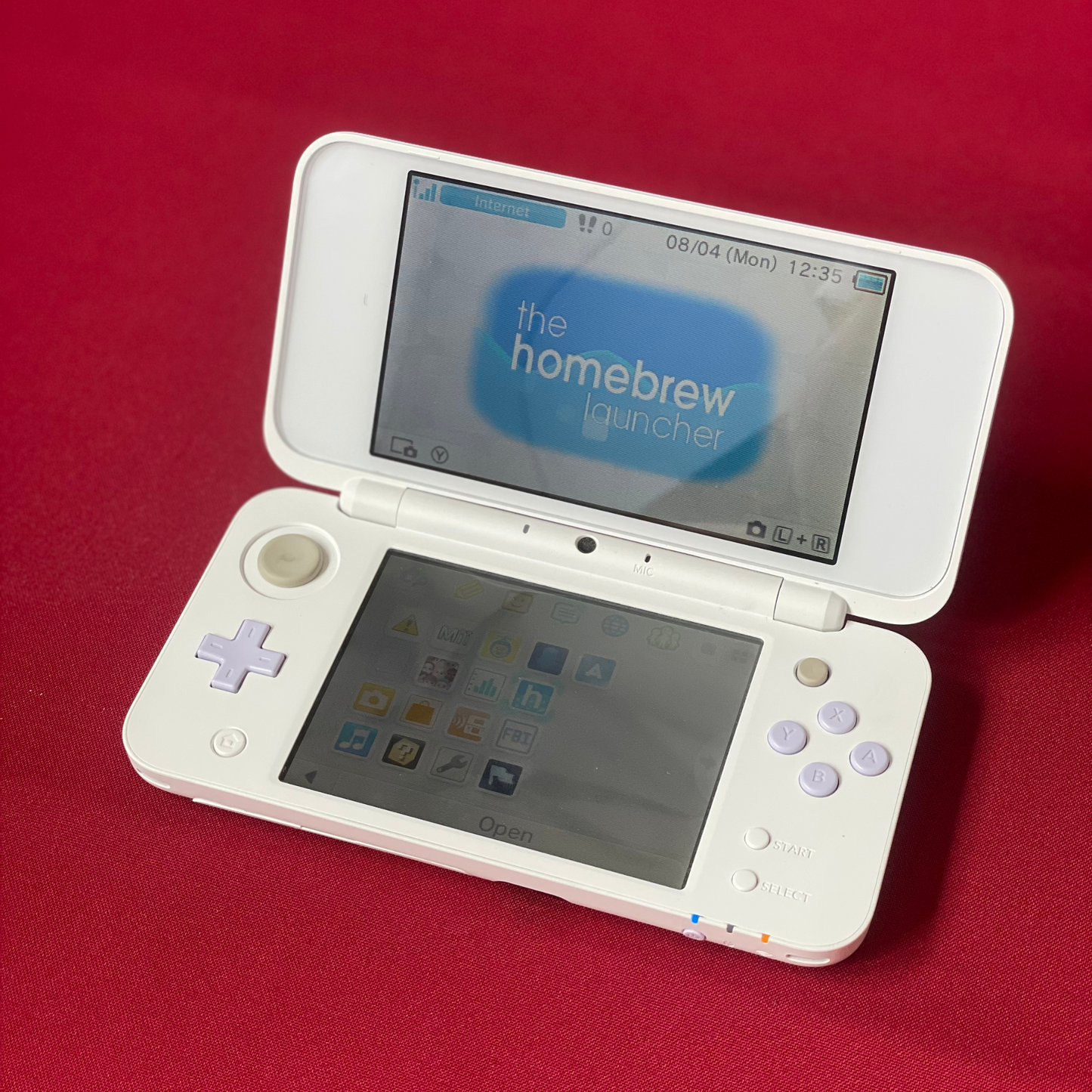 New Nintendo 2DS LL (XL) Levander kompletní balení
