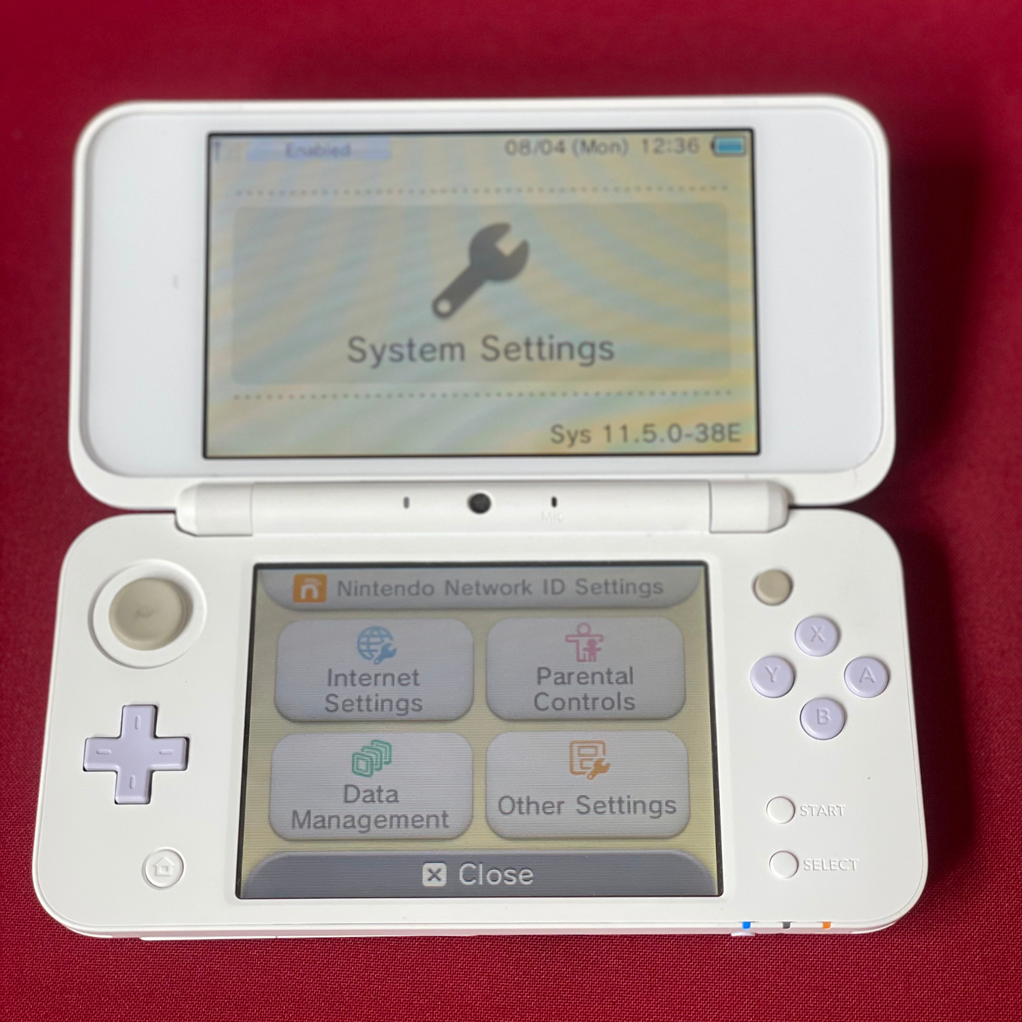 New Nintendo 2DS LL (XL) Levander kompletní balení