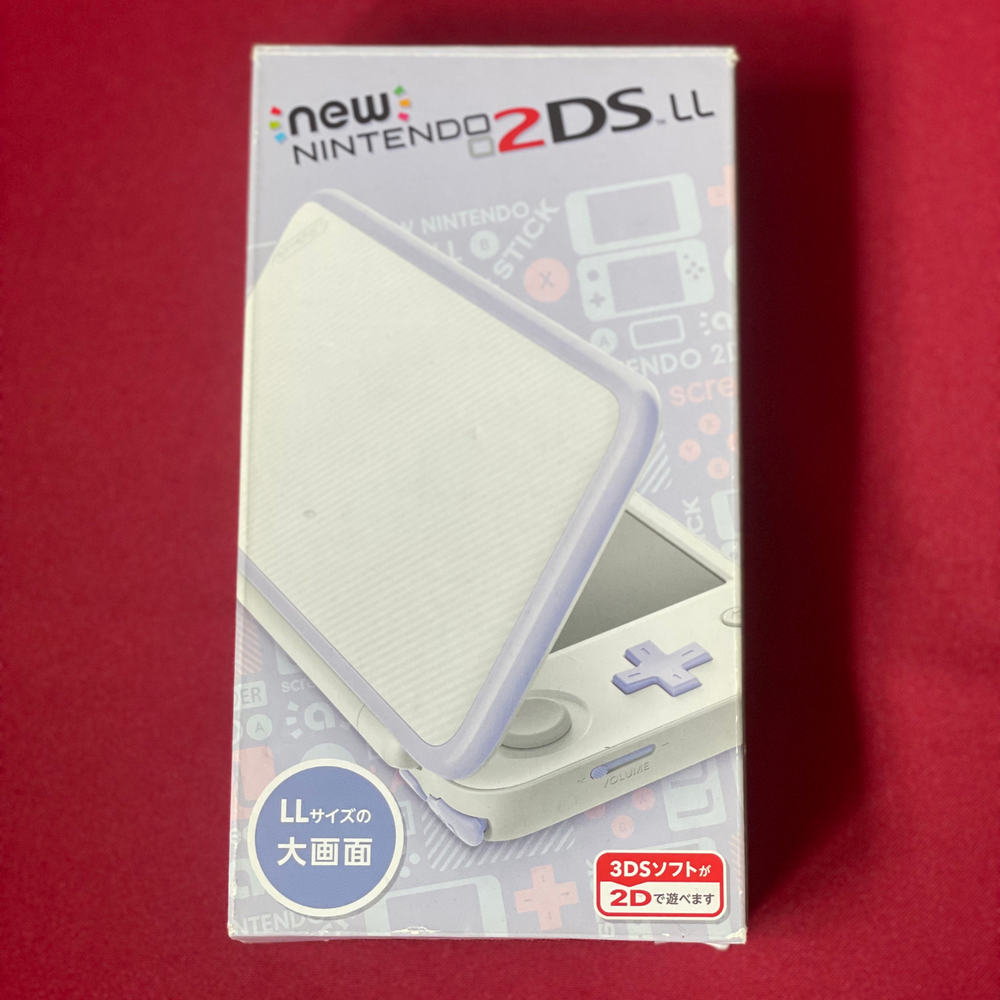 New Nintendo 2DS LL (XL) Levander kompletní balení