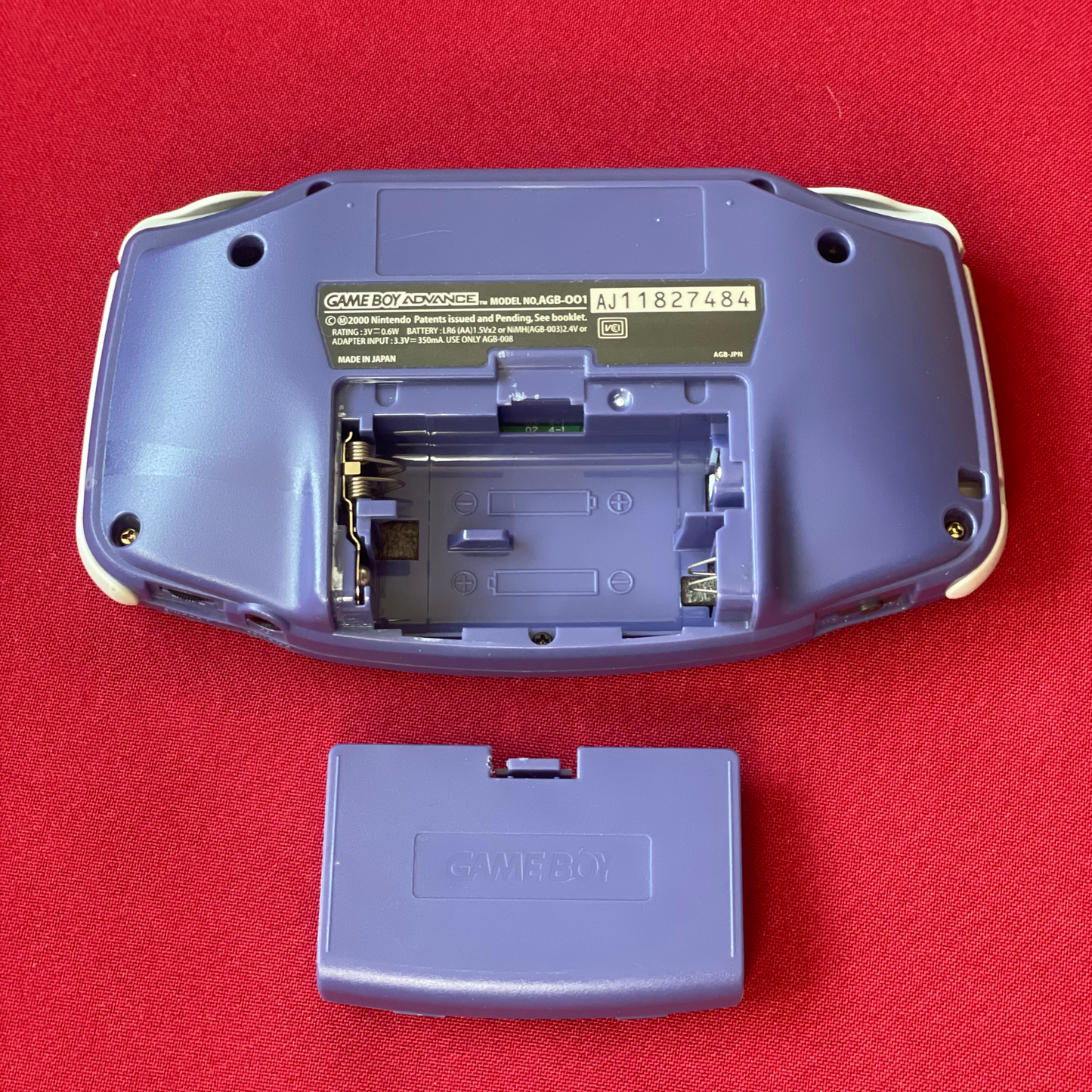 Nintendo Gameboy Advance Indigo