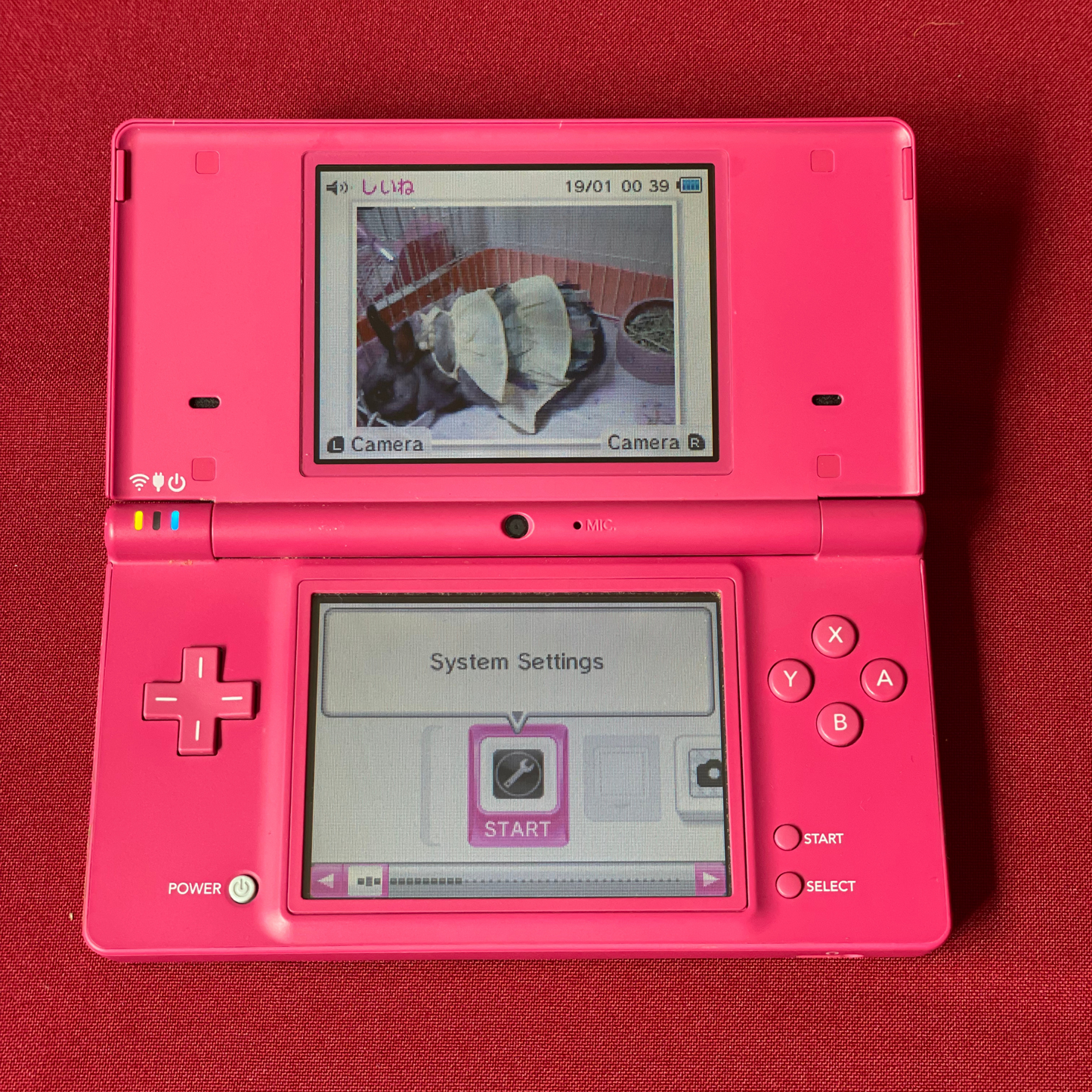 Nintendo DSi Pink