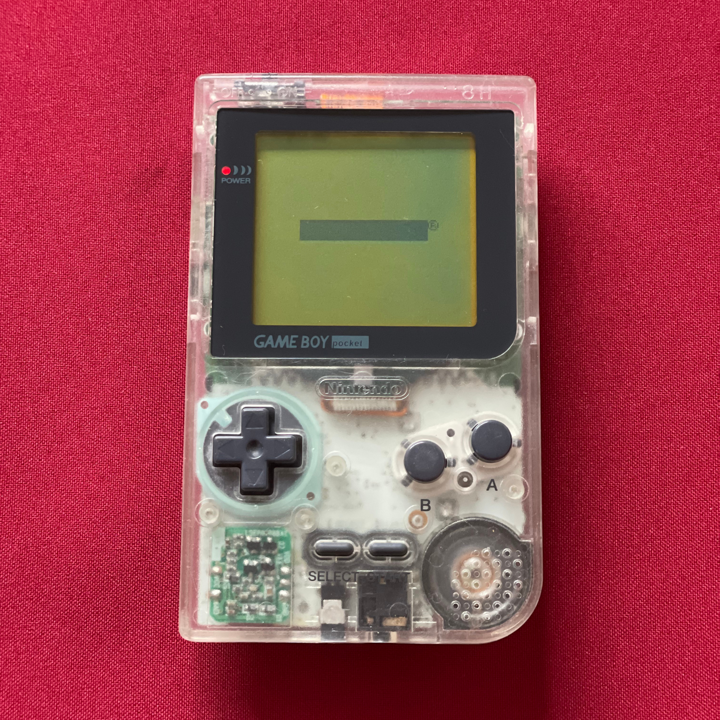 Nintendo Gameboy Pocket Clear