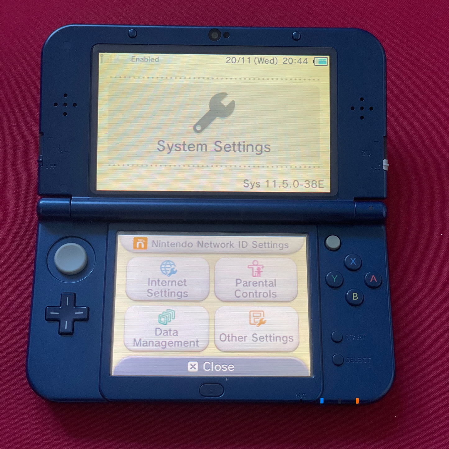 New Nintendo 3DS LL (XL) Metallic Blue
