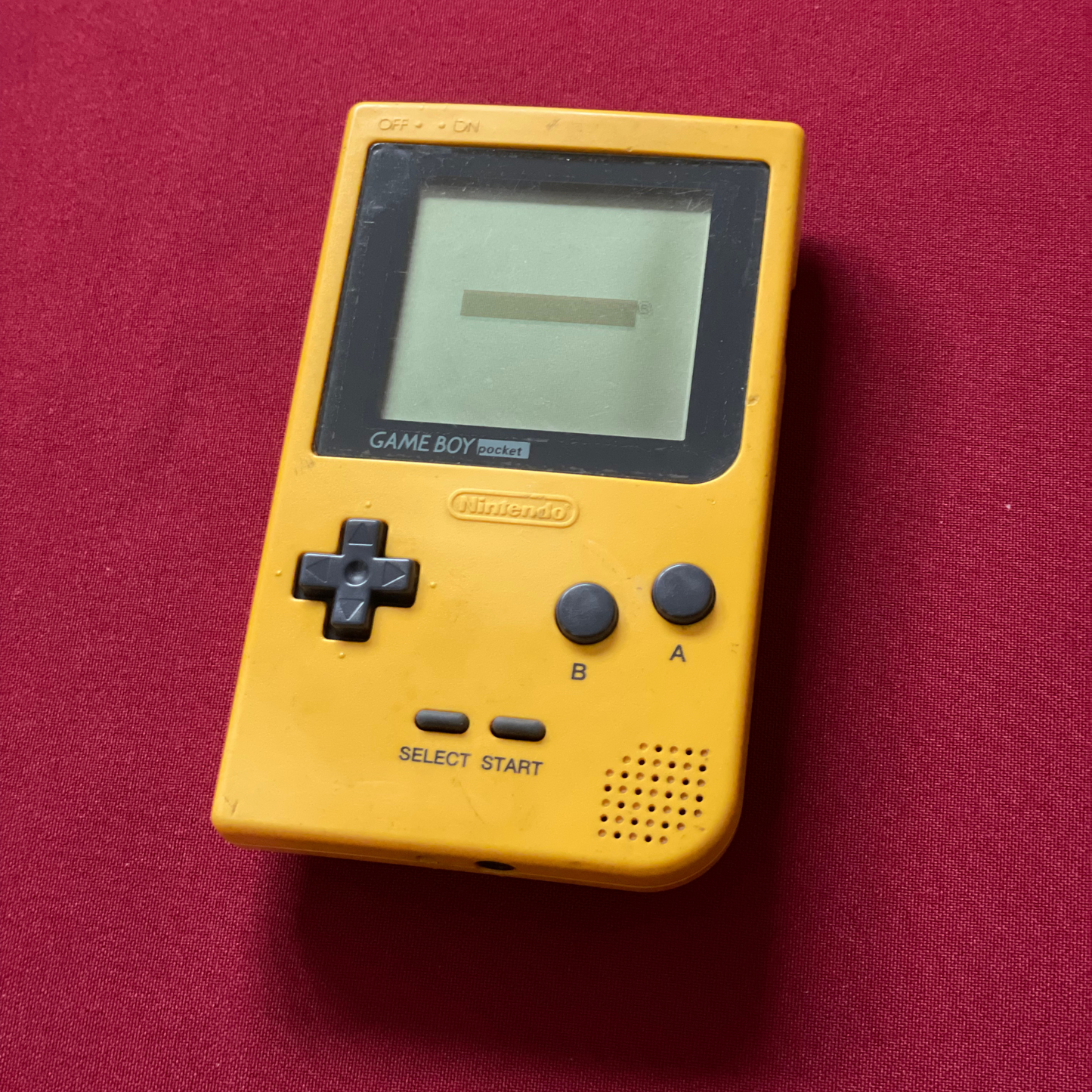 Nintendo Gameboy Pocket Yellow