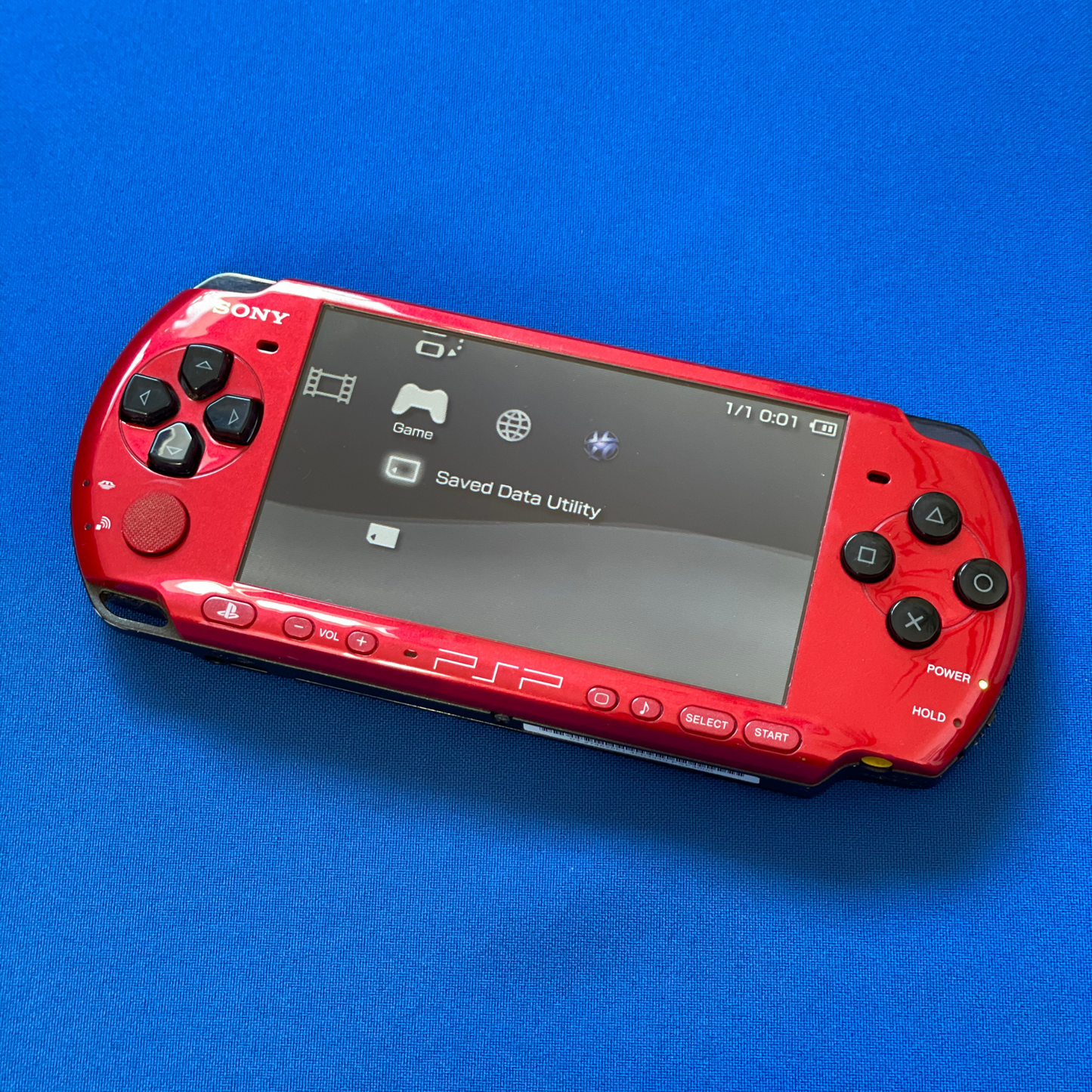 Sony PSP 3000 Red/Black