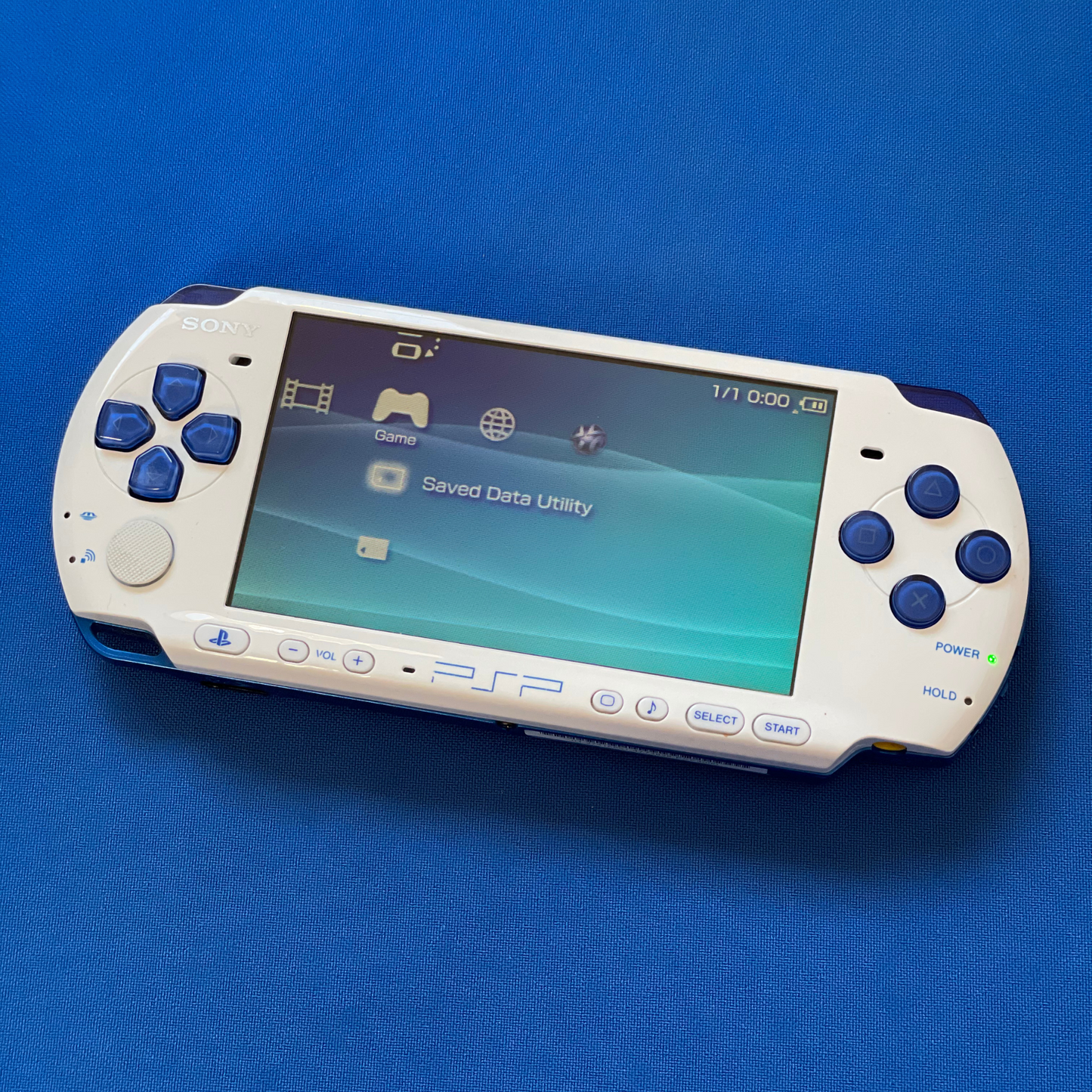 Sony PSP 3000 White Blue