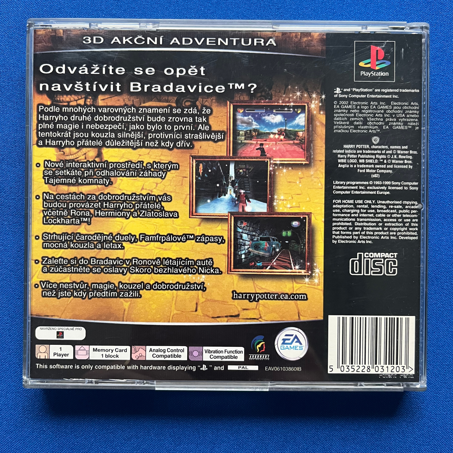 Harry Potter and The Chamber of Secrets (PS1, PAL)