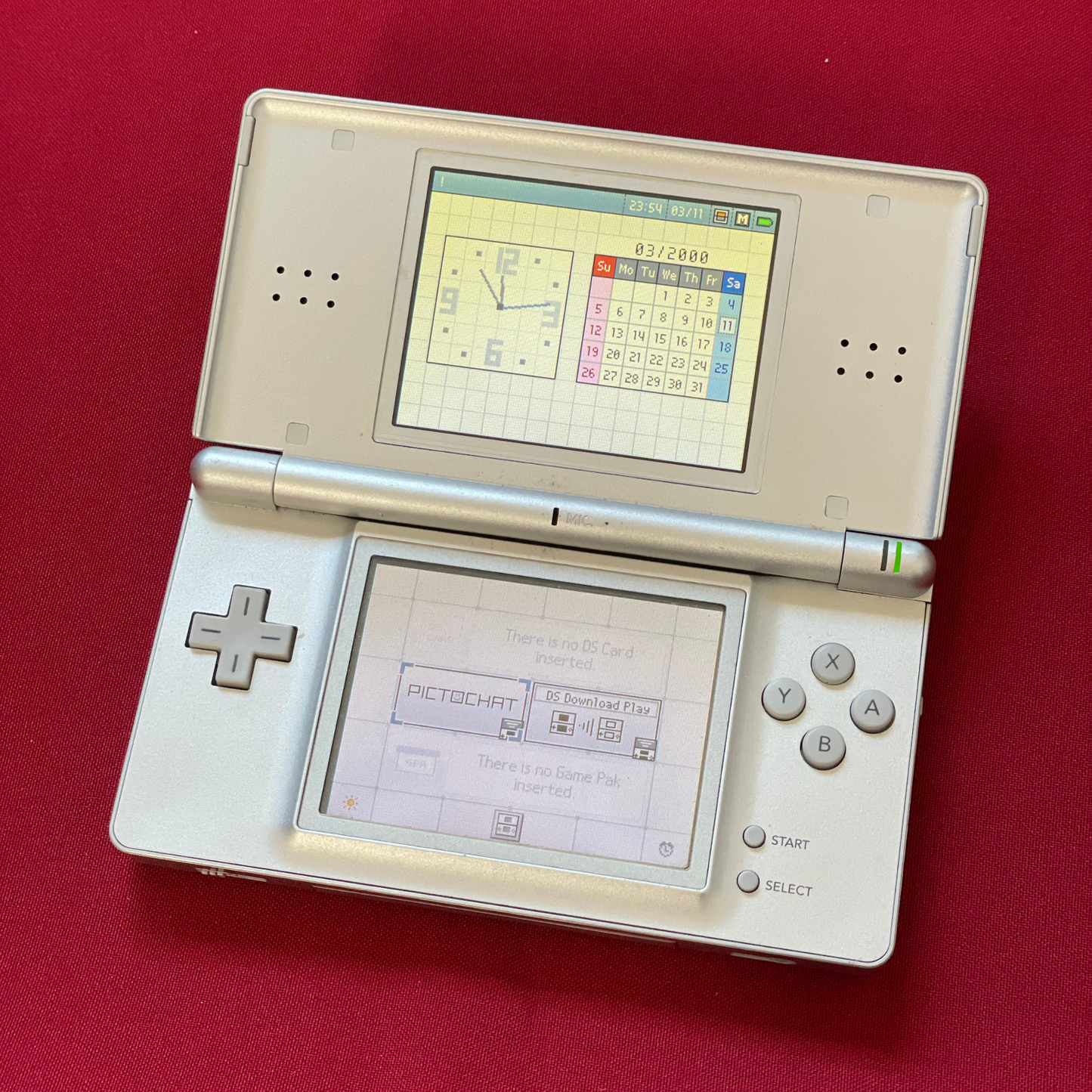 Nintendo DS Lite Metallic Silver