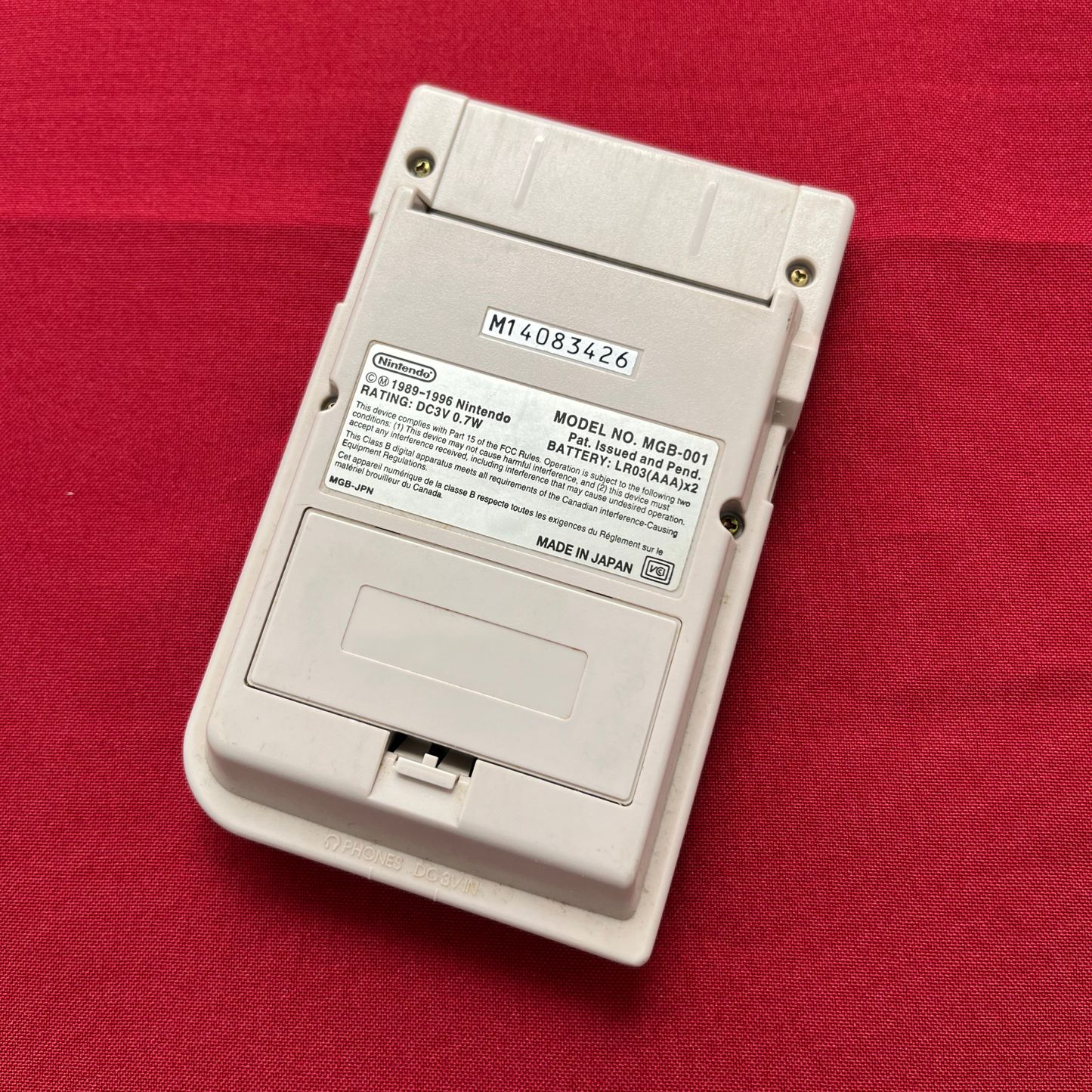 Nintendo Gameboy Pocket Off-White kompletní balení
