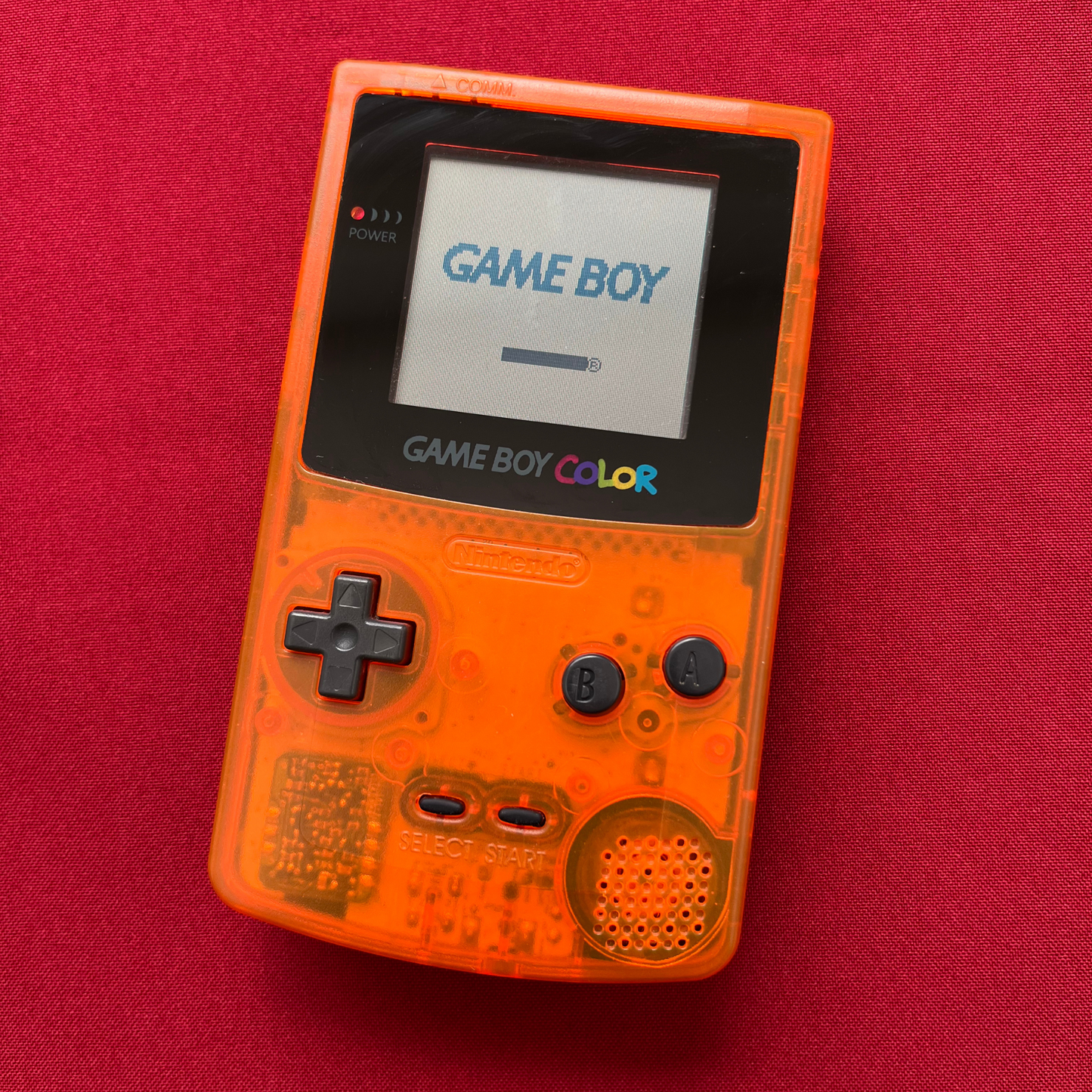Nintendo Gameboy Color Orange/Black