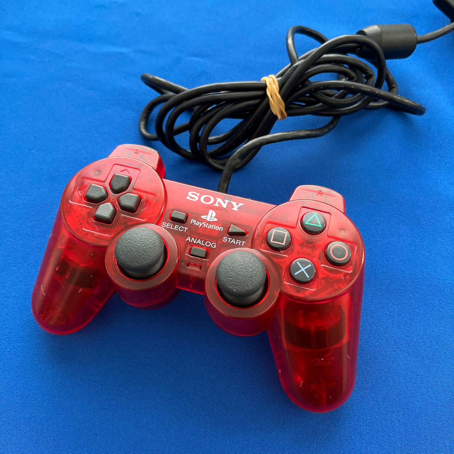 Sony Dualshock 2 Crimson Red pro PS2