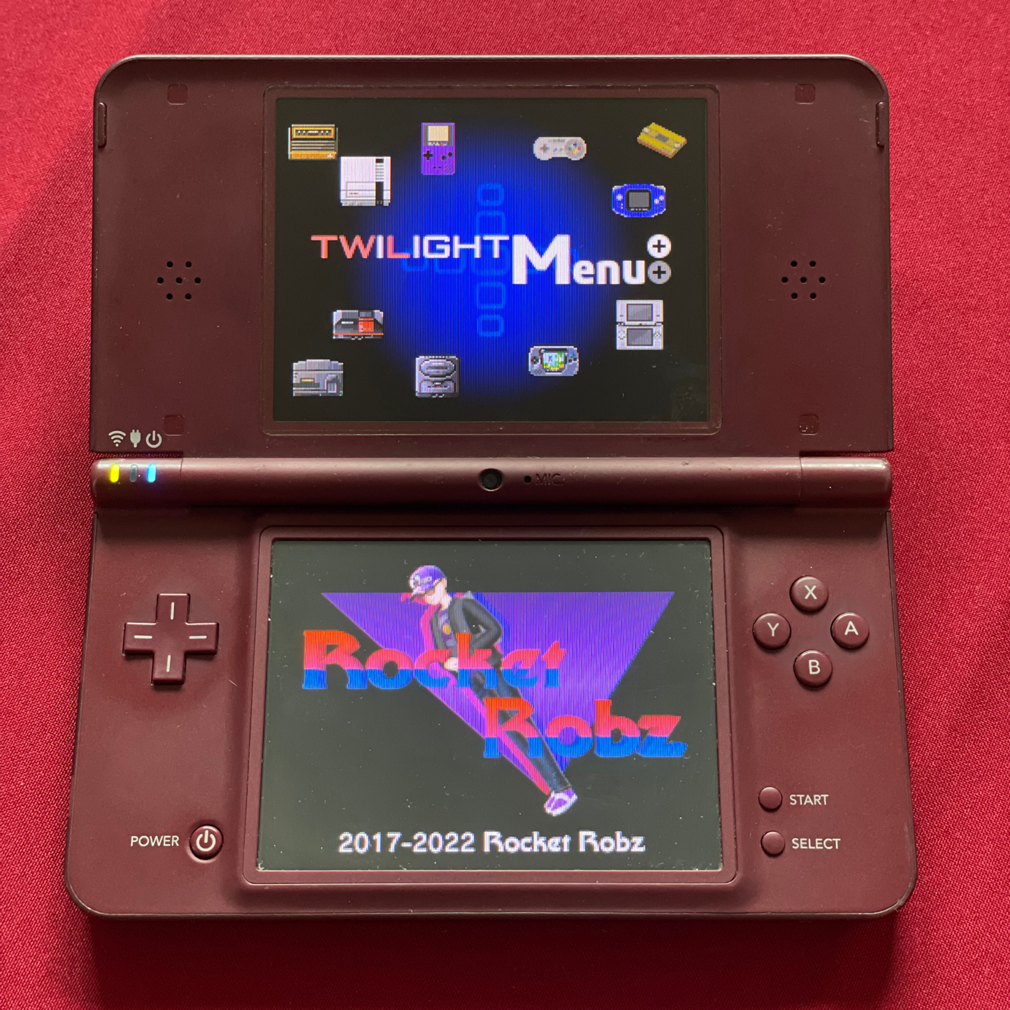 Nintendo DSi LL (XL) Wine Red