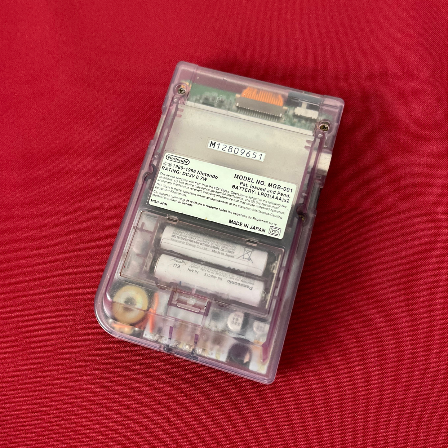 Nintendo Gameboy Pocket Atomic Purple