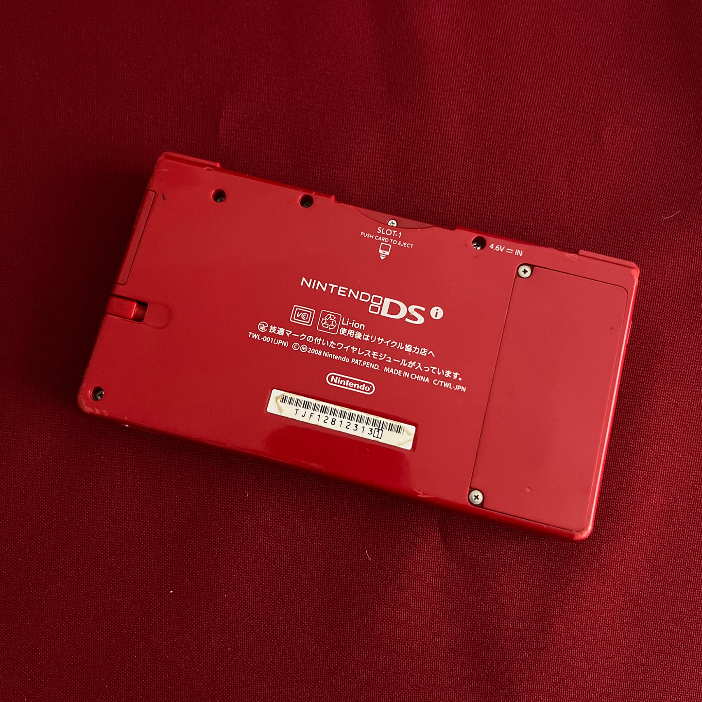 Nintendo DSi Matte Red