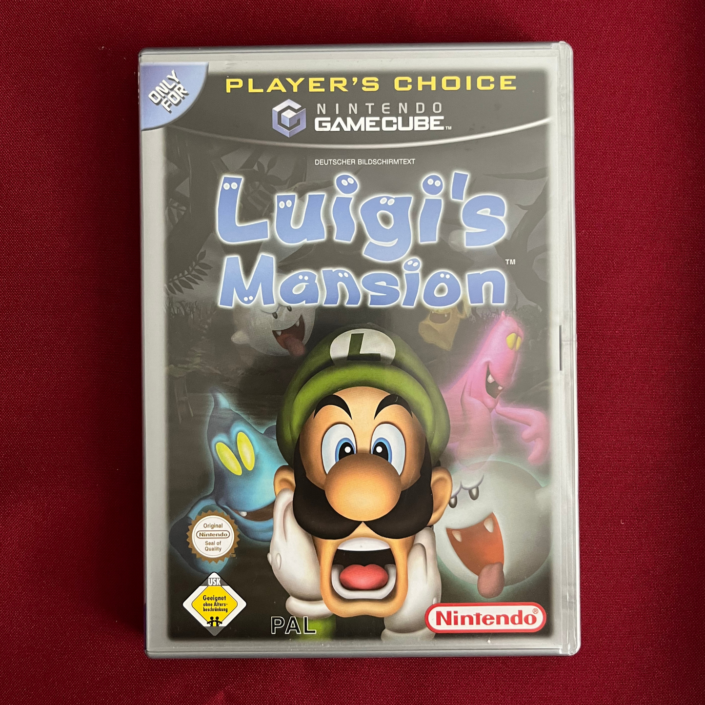 Luigi's Mansion (Gamecube, PAL)