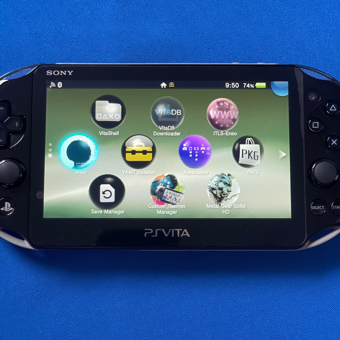 Sony PlayStation Vita 2000 (Slim) Khaki & Black