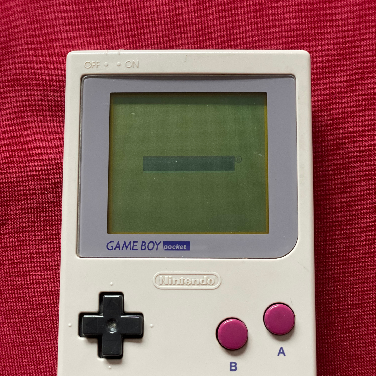 Nintendo Gameboy Pocket Off-white speciální edice