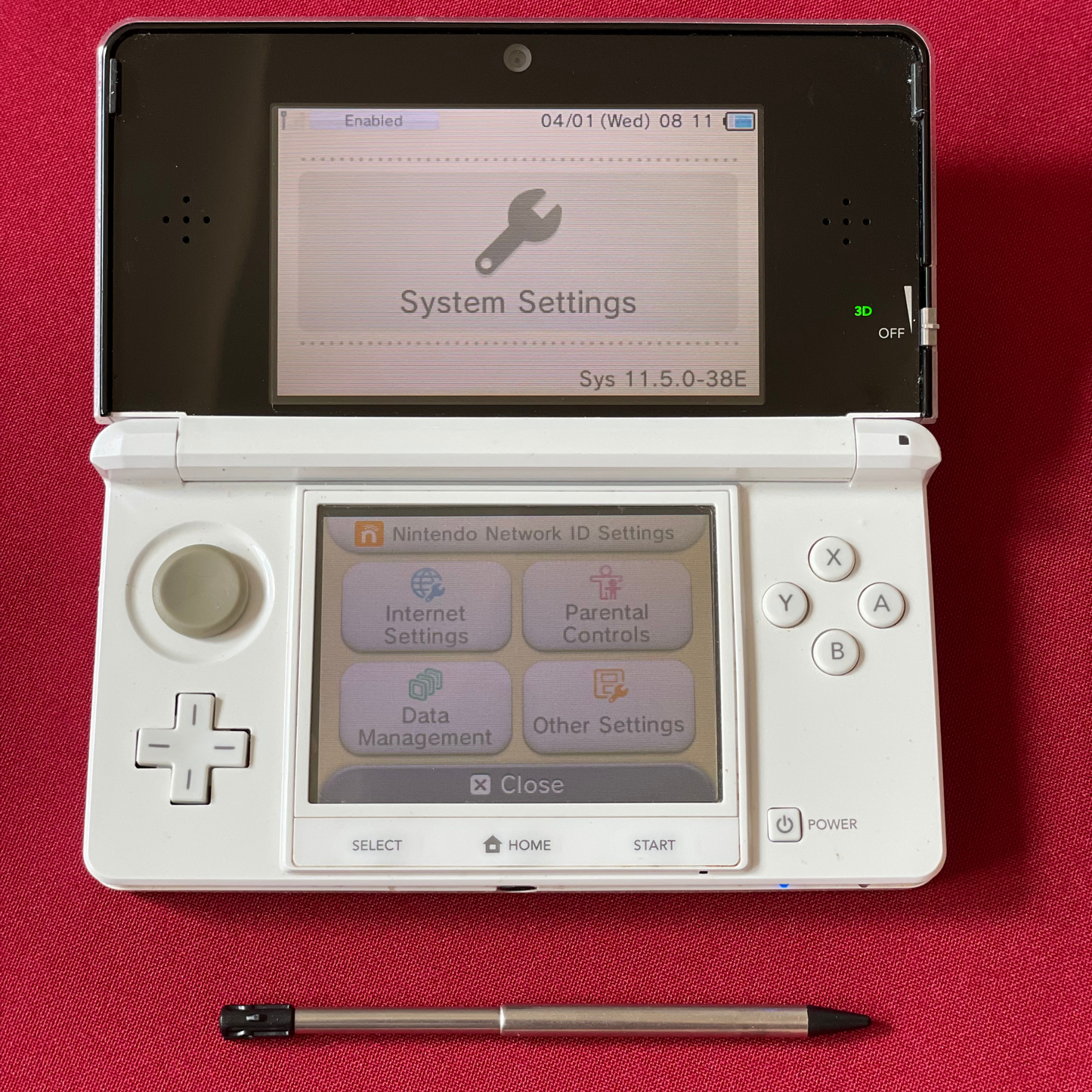Nintendo 3DS Ice White