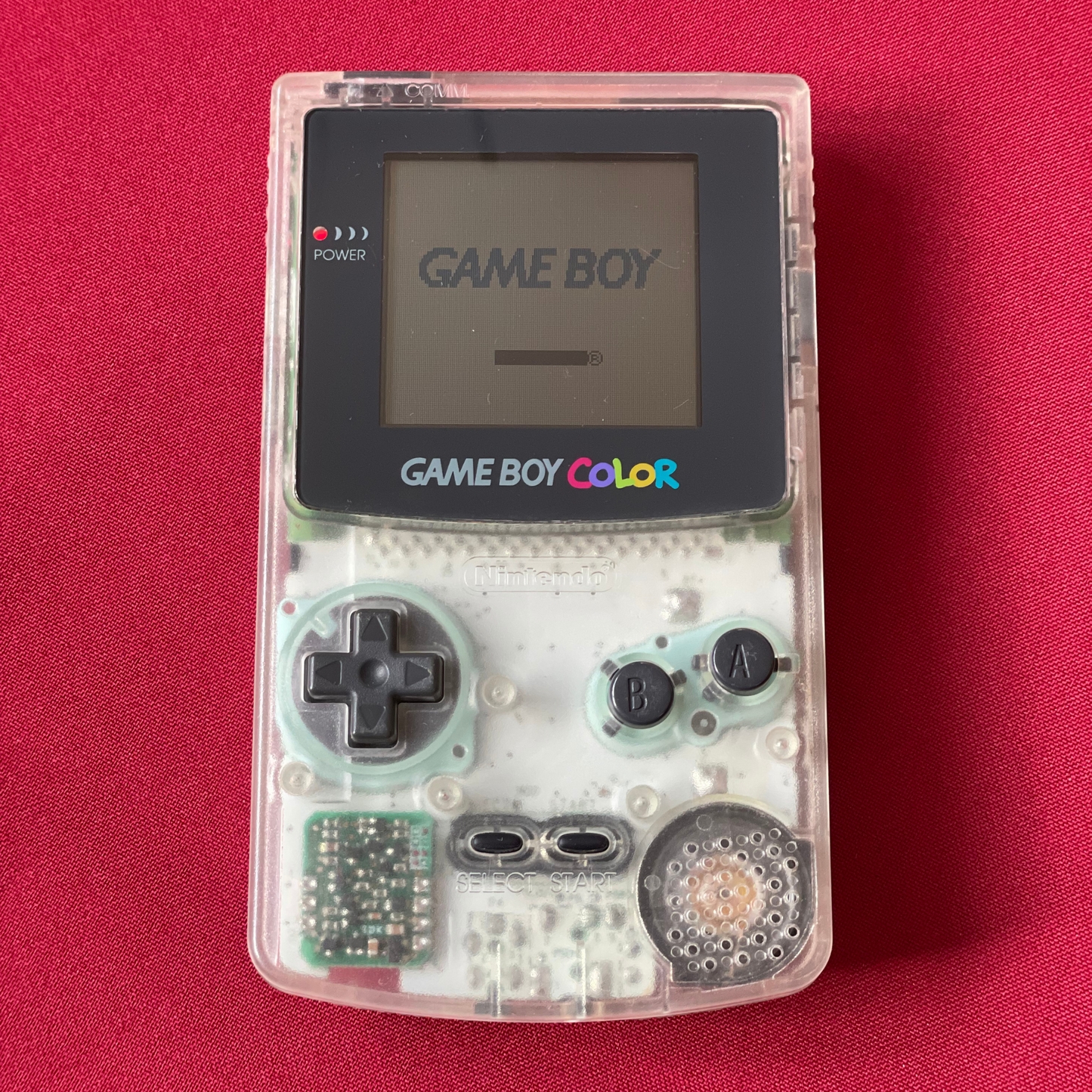 Nintendo Gameboy Color Clear