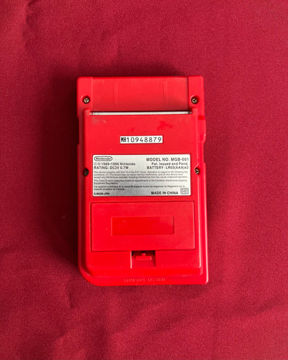 Nintendo Gameboy Pocket Red