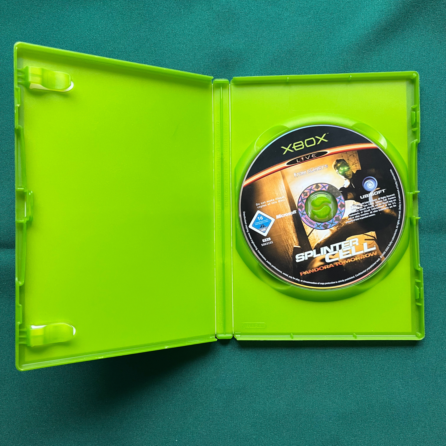 Splinter Cell: Pandora Tomorrow (PAL, Original Xbox)