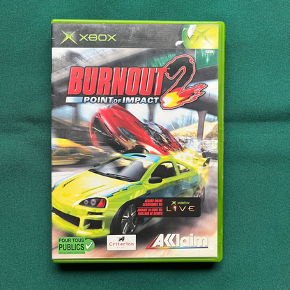 Burnout 2: Point of Impact (PAL, Original Xbox)