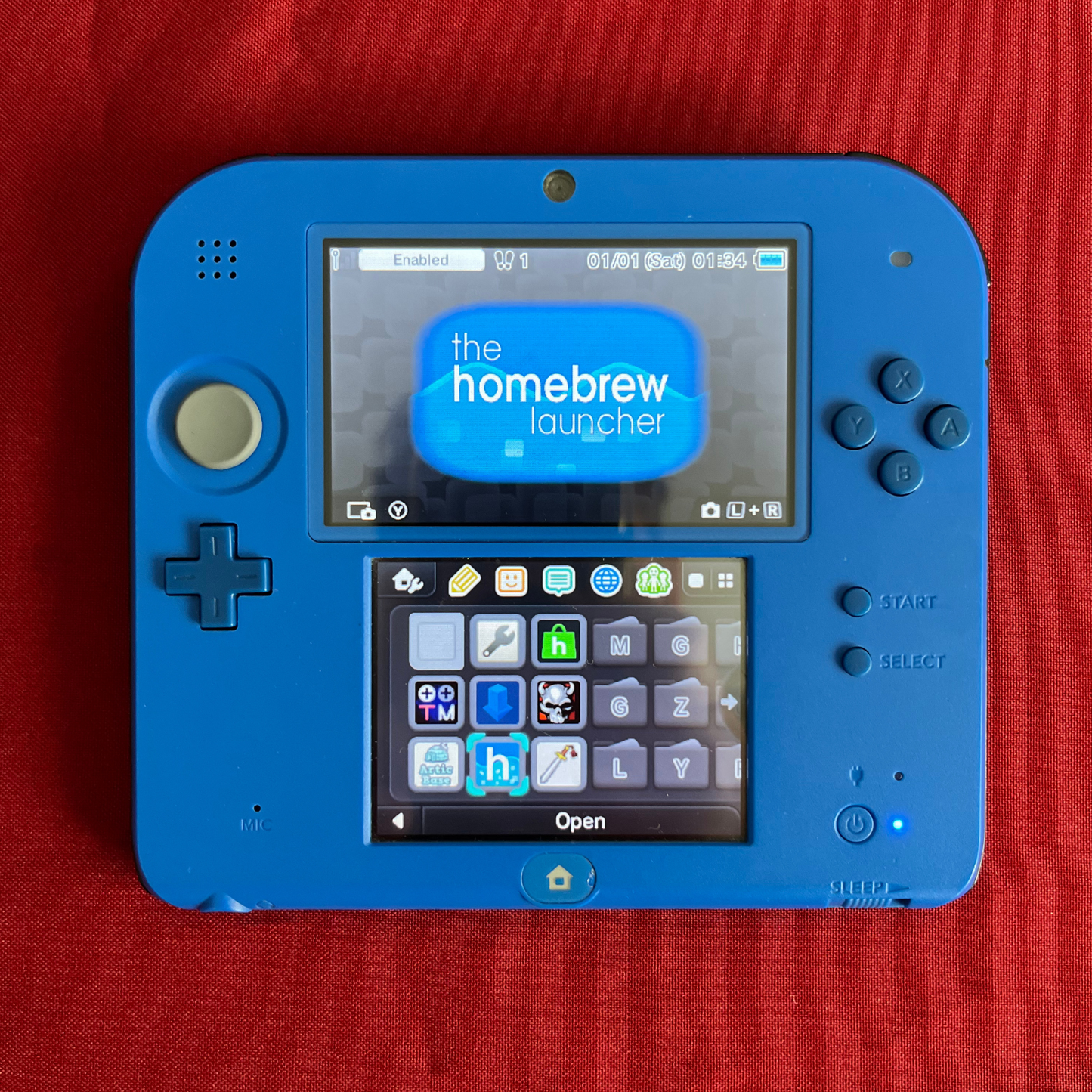 Nintendo 2DS Electric Blue