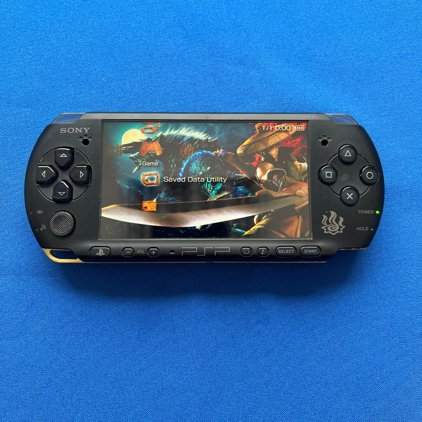 Sony PSP 3000 Monster Hunter Portable Black&Golden speciální edice