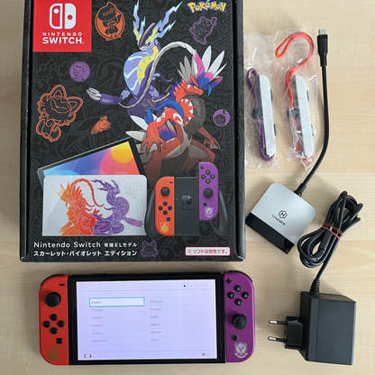 Nintendo Switch OLED Scarlet and Violet Special Edition