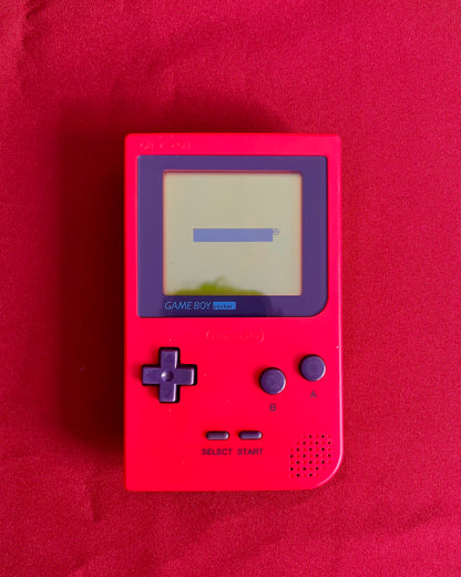 Nintendo Gameboy Pocket Red
