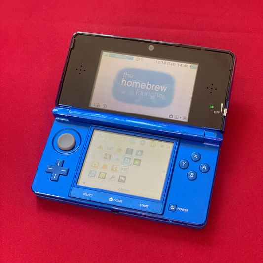 Nintendo 3DS Cobalt Blue s CFW