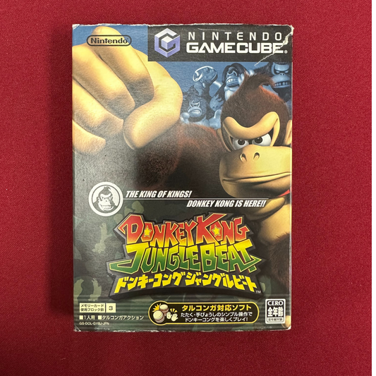 Donkey Kong Jungle Beat (Gamecube, JP)