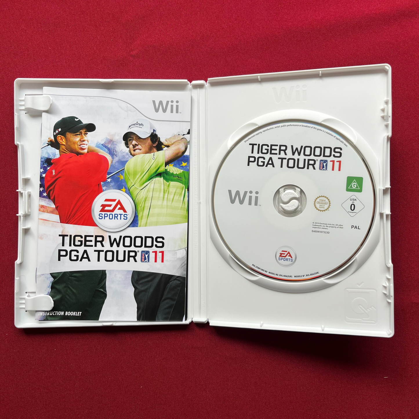 Tiger Woods PGA Tour 11 (Wii, PAL)