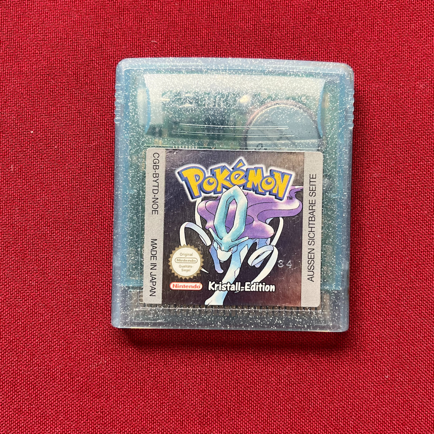 Pokémon Crystal Edition (Gameboy Color)