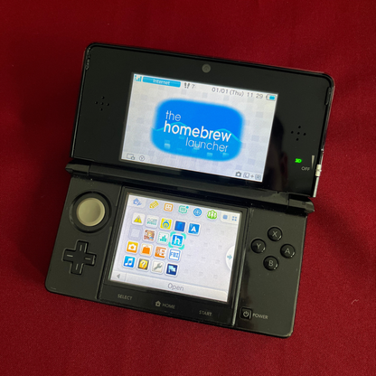 Nintendo 3DS Cosmos Black s CFW