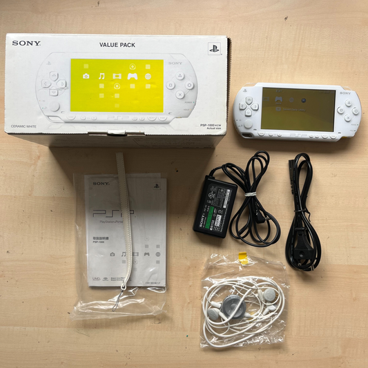 Sony PSP 1000 Ceramic White v kompletním balení
