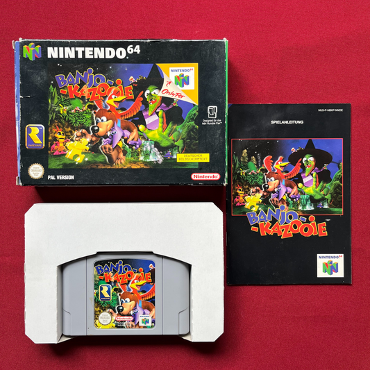 Banjo-Kazooie Kompletní balení (PAL, Nintendo 64)