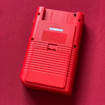 Nintendo Gameboy DMG-01 Red Play It Loud