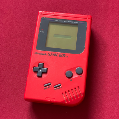 Nintendo Gameboy DMG-01 Red Play It Loud