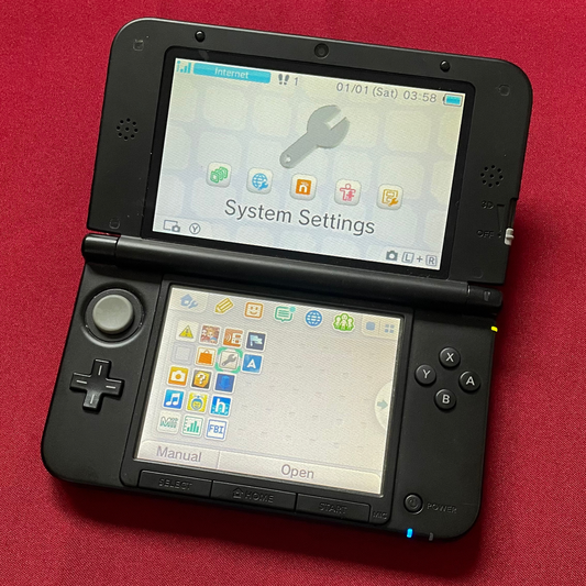 Nintendo 3DS LL (XL) Red/Black