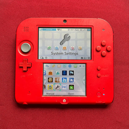 Nintendo 2DS Crimson Red