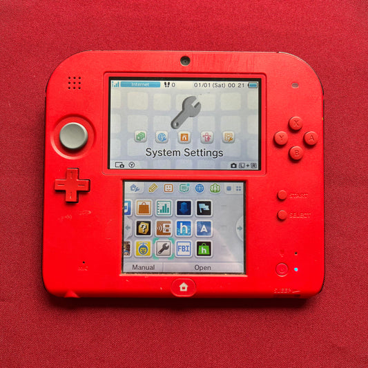 Nintendo 2DS Crimson Red