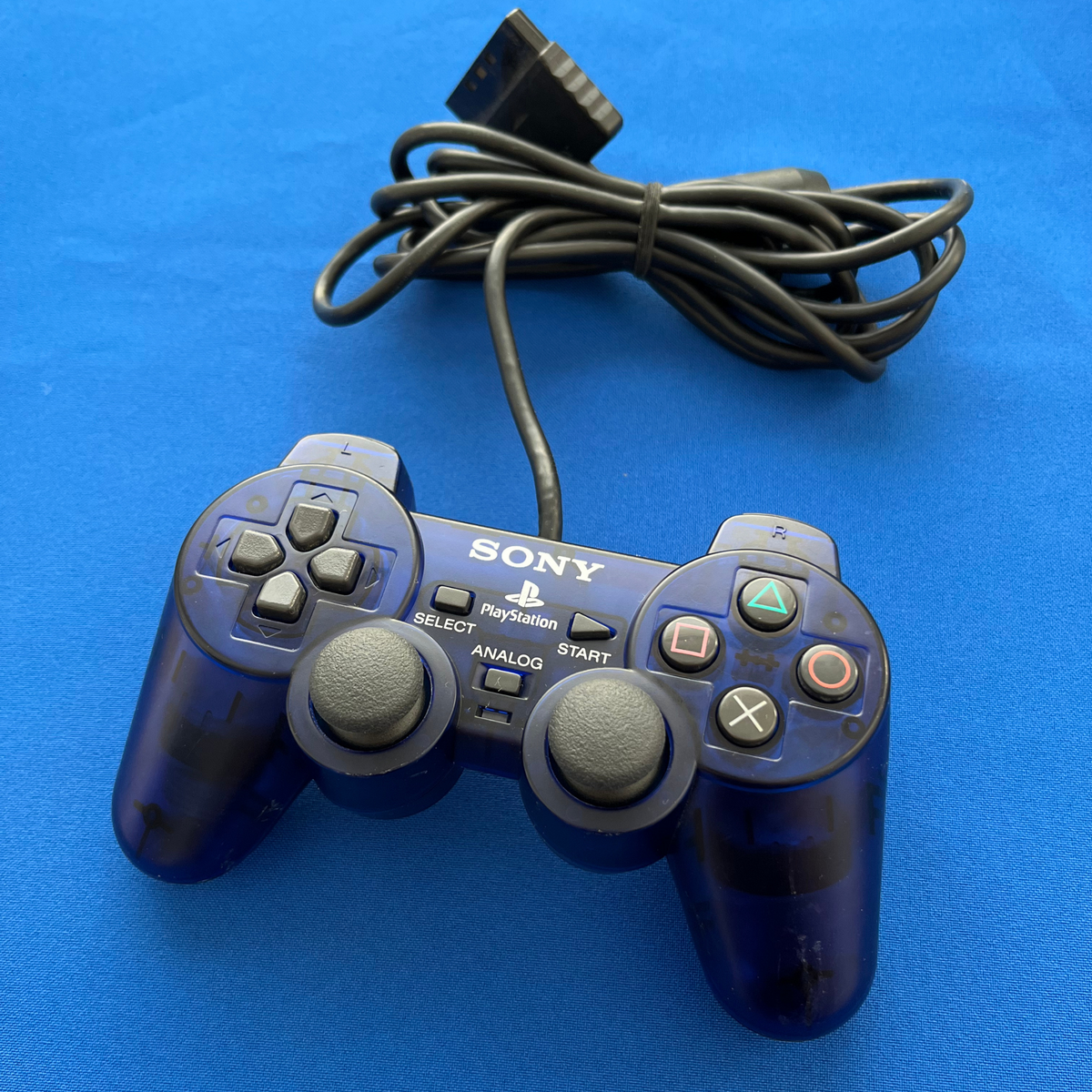 Sony Dualshock 2 Midnight Blue pro PS2 – Retro Koutek