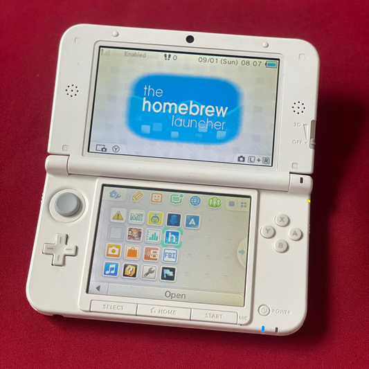 Nintendo 3DS LL (XL) Mint and White